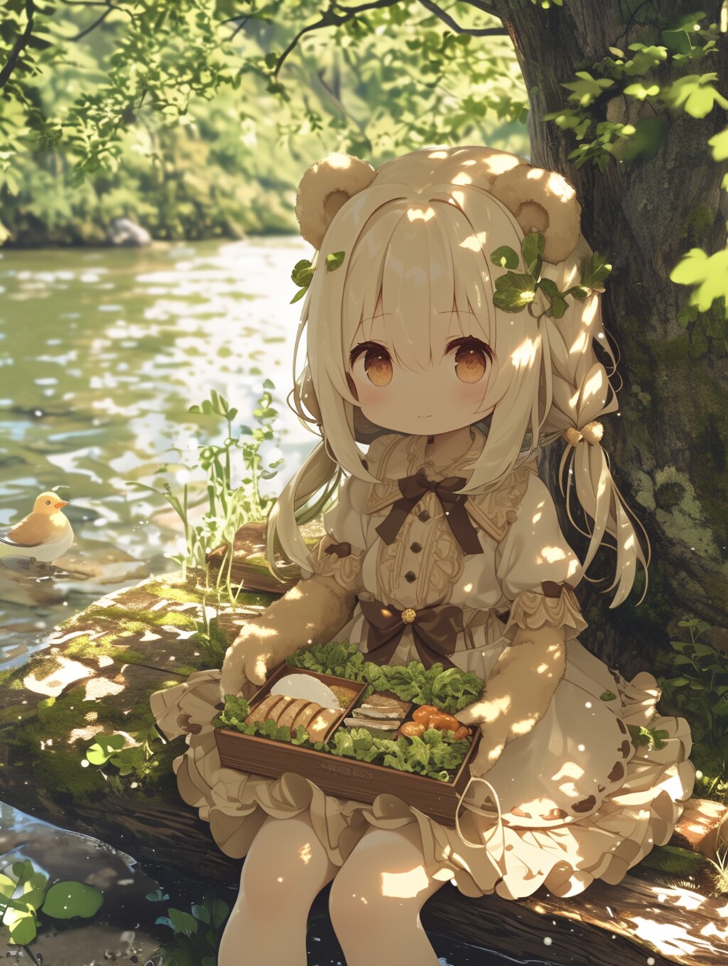 もりのランチ、いっしょに食べよ？🐾