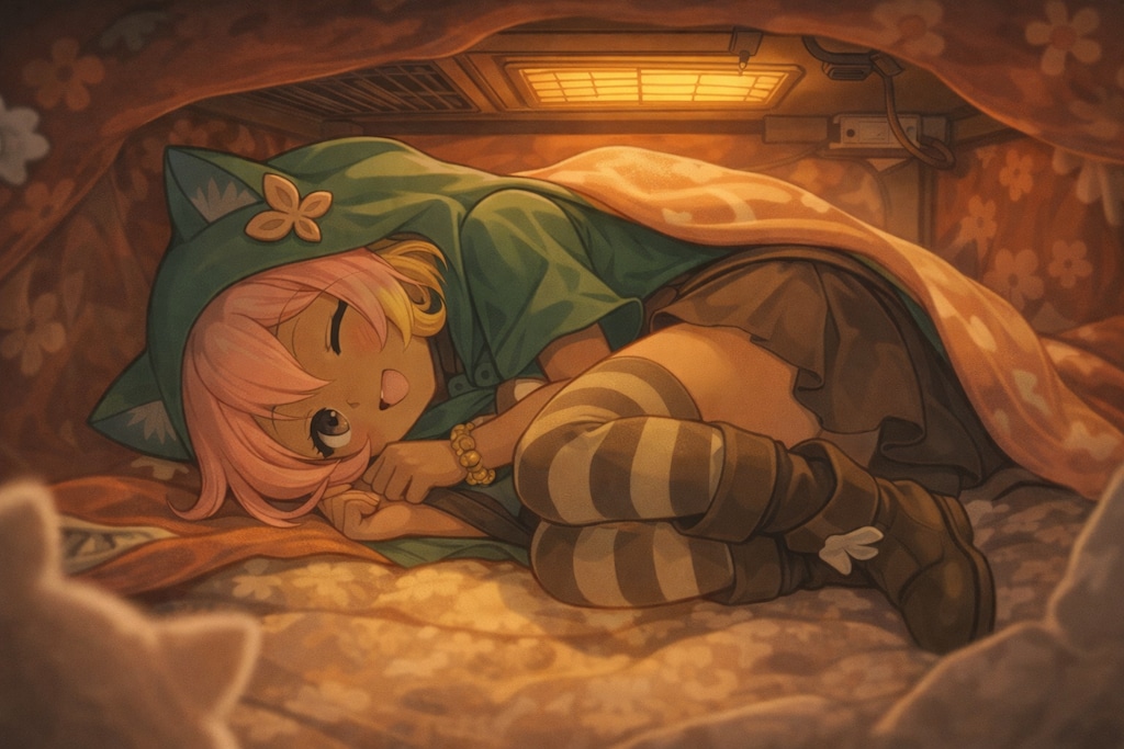 コタツで丸くなる♫