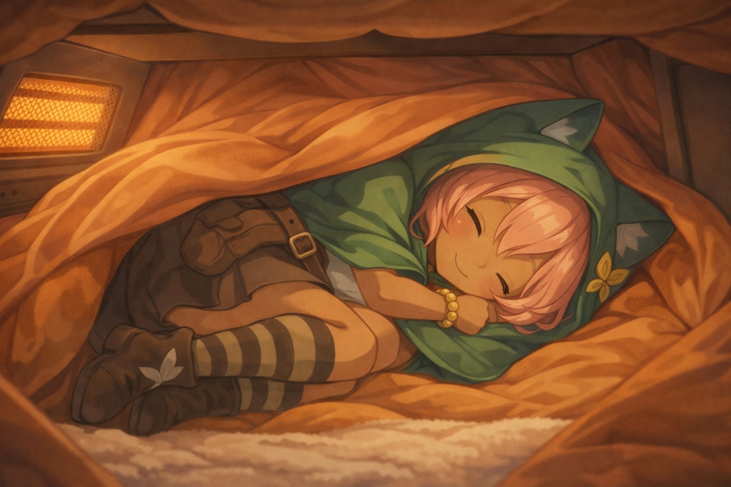 コタツで丸くなる♫