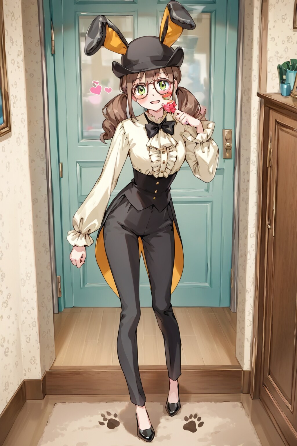 怪しい訪問者
