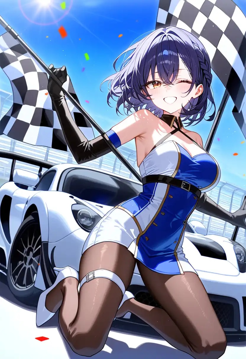 Days AI「レースクイーンの美少女　その５」