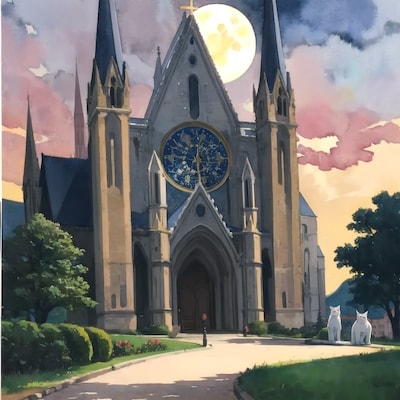 小説『カテドラルと猫』【ニャンノ世界】