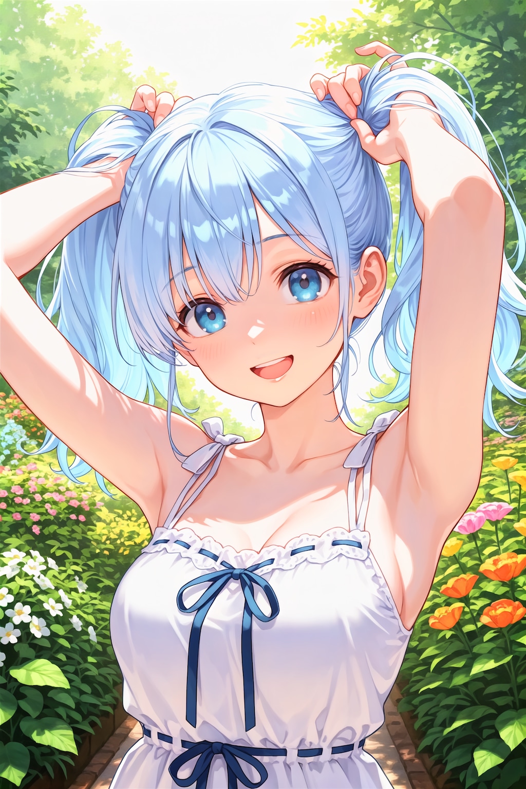 髪束
