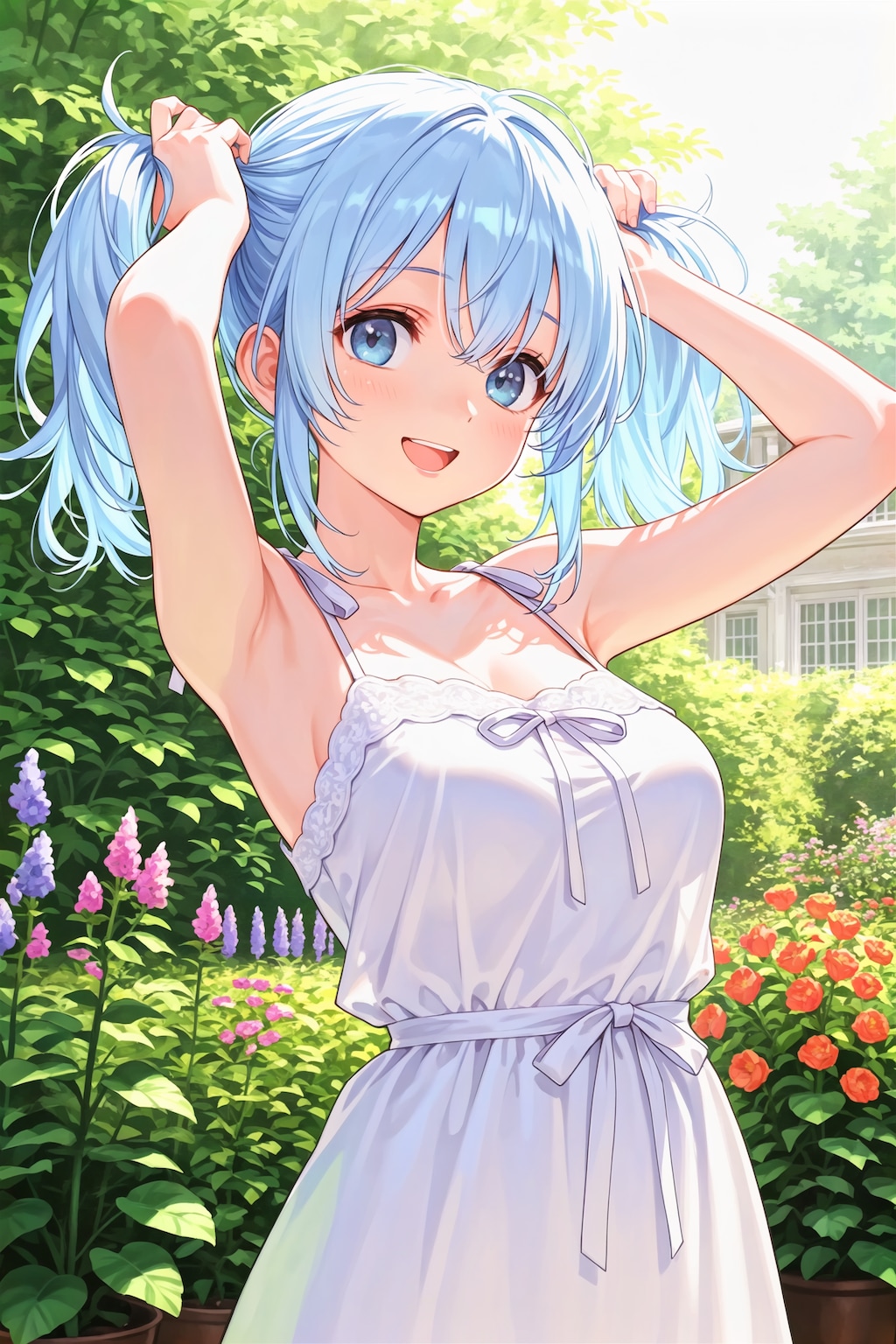 髪束