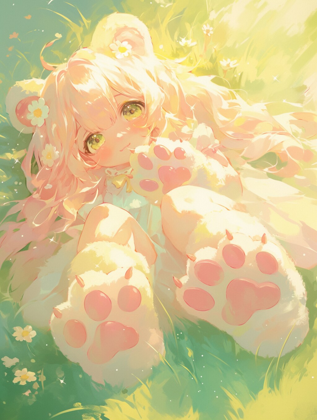 にくきゅう、押してみる？🐾✨