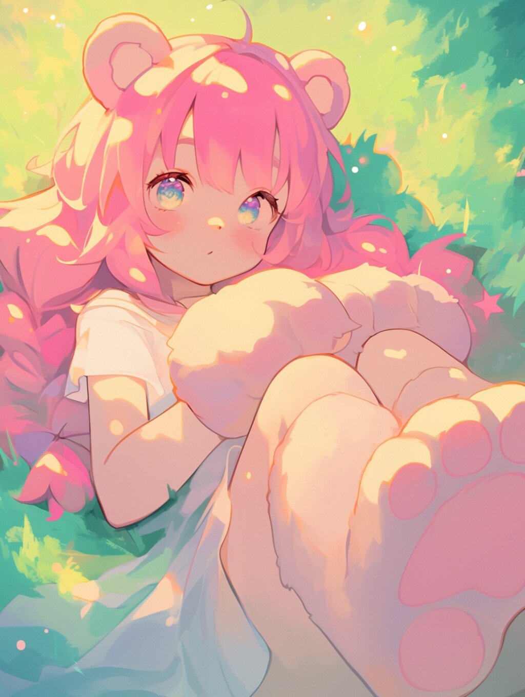 にくきゅう、押してみる？🐾✨