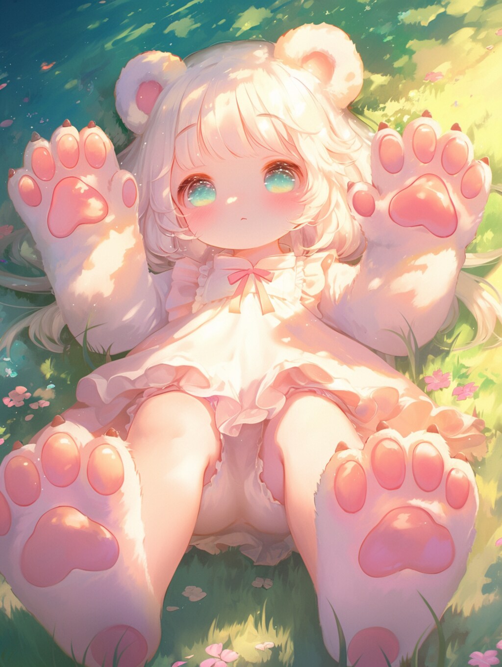 にくきゅう、押してみる？🐾✨