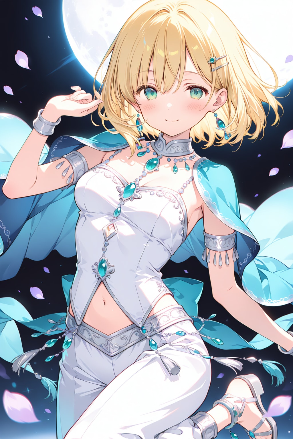 月の踊り子衣装の千鶴ちゃん