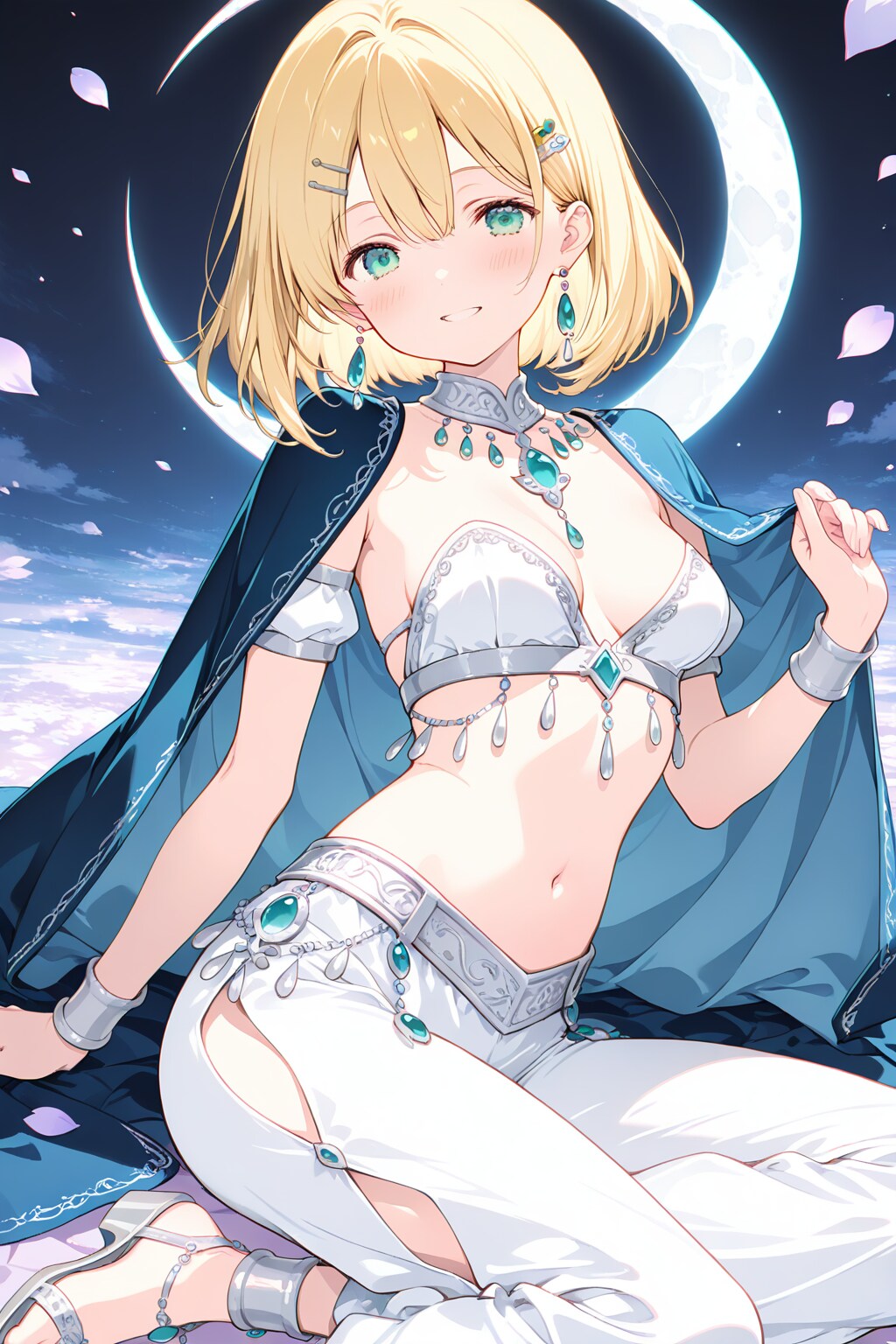 月の踊り子衣装の千鶴ちゃん