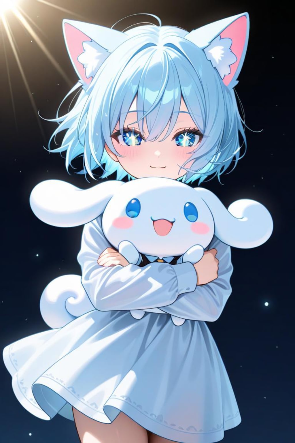 シナモロール　初音ミク