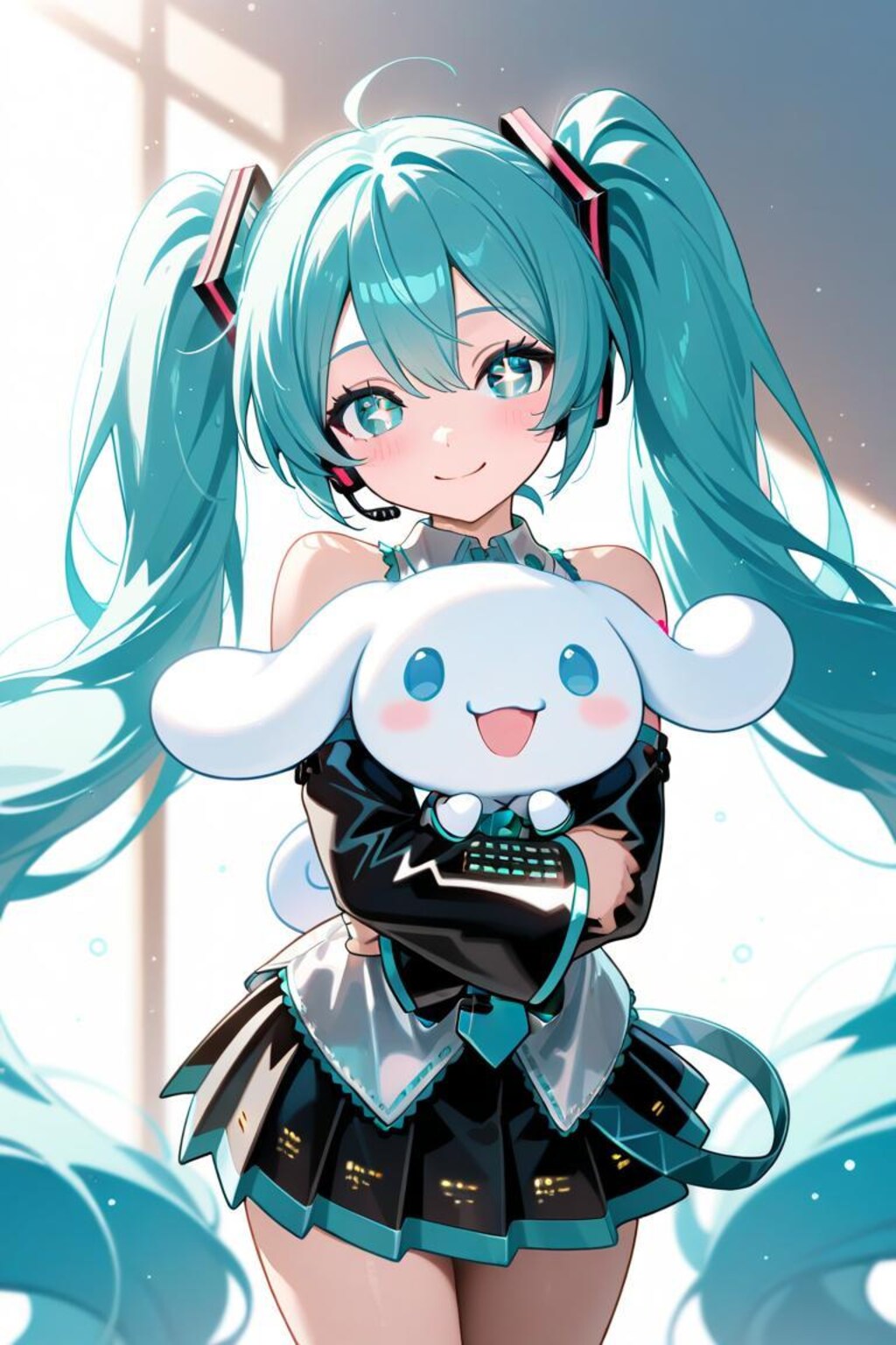 シナモロール　初音ミク