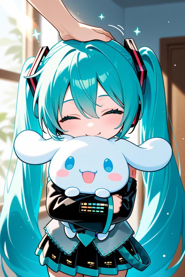 シナモロール　初音ミク | の人気AIイラスト・グラビア