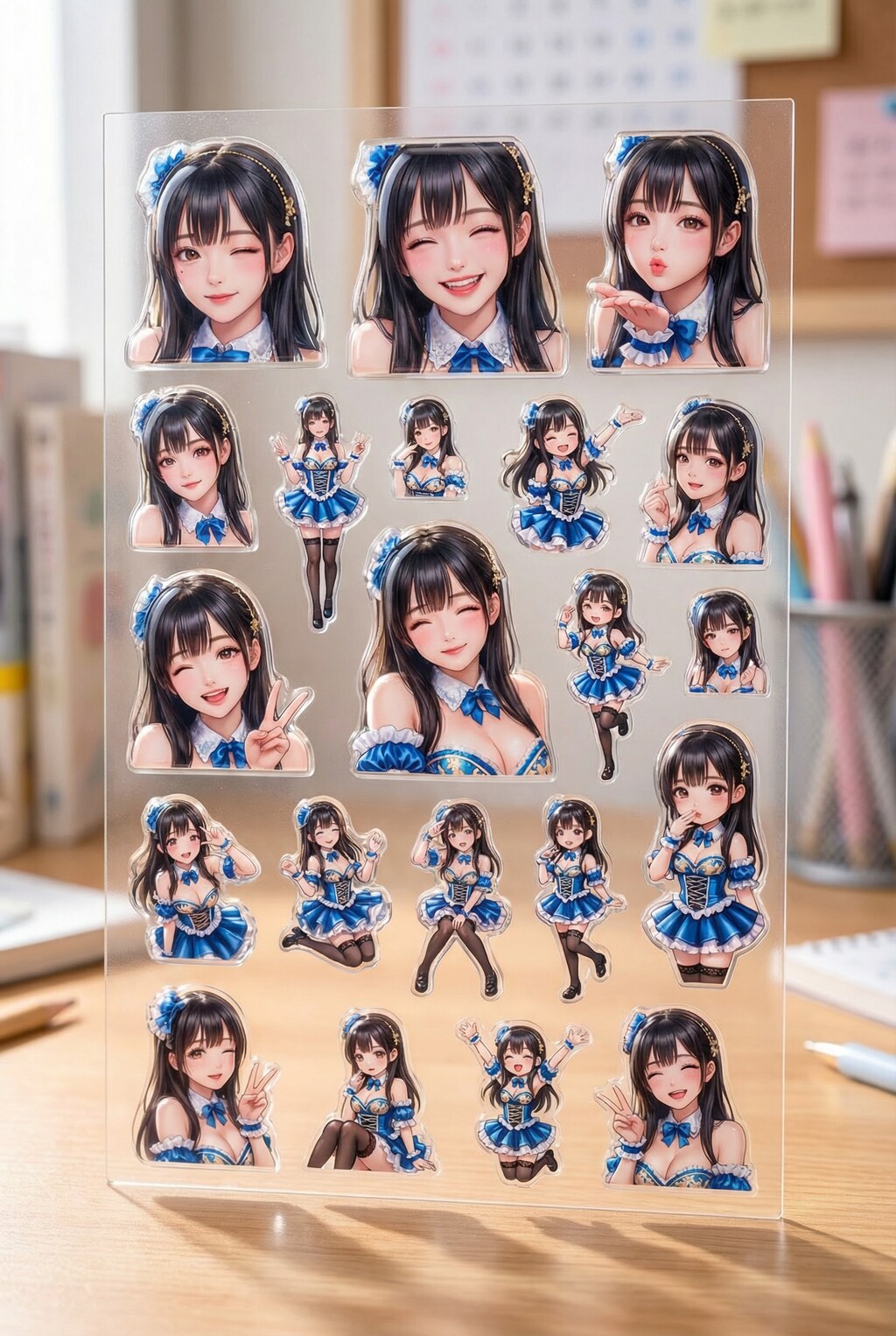 みんなのシール作ったよ