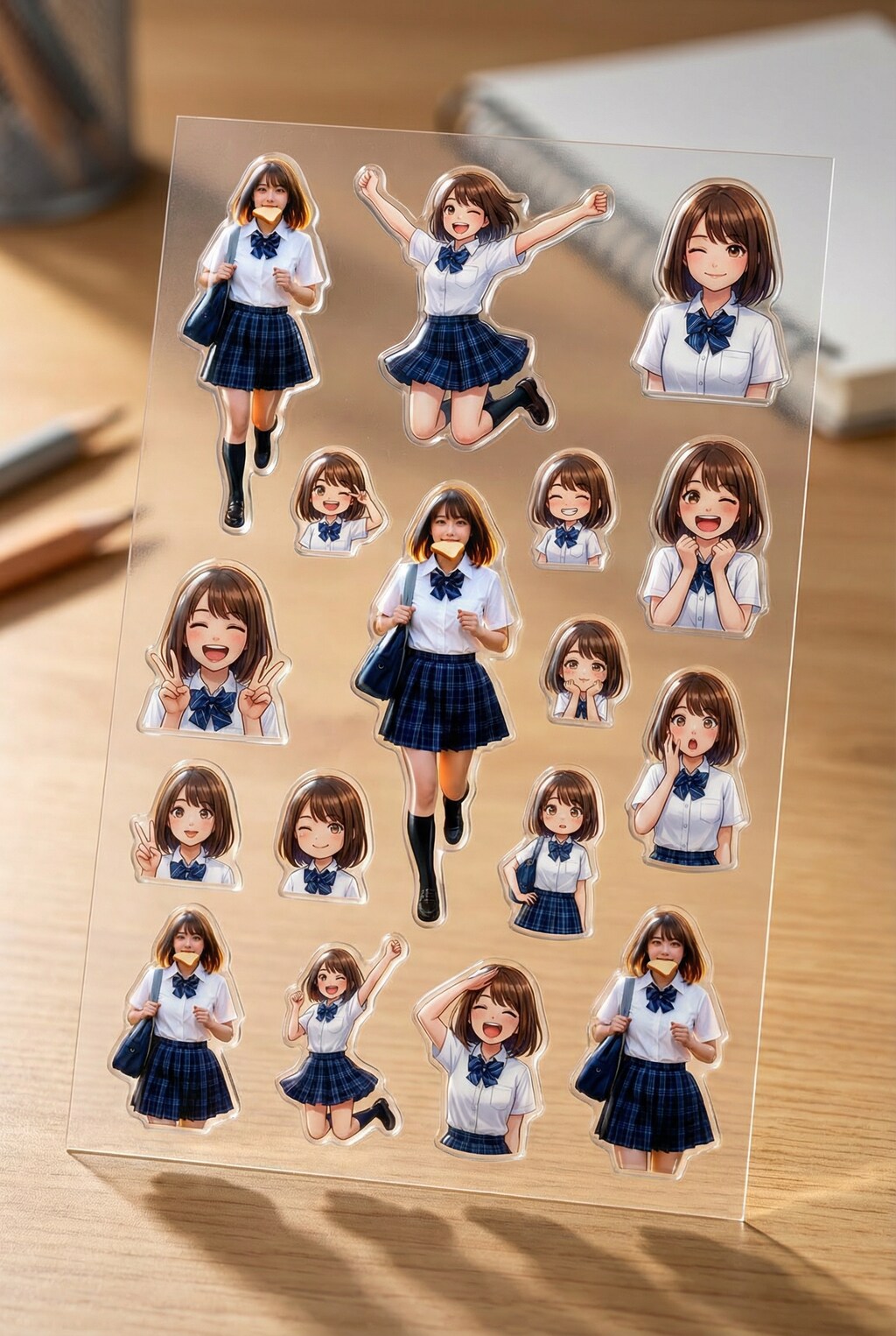 みんなのシール作ったよ