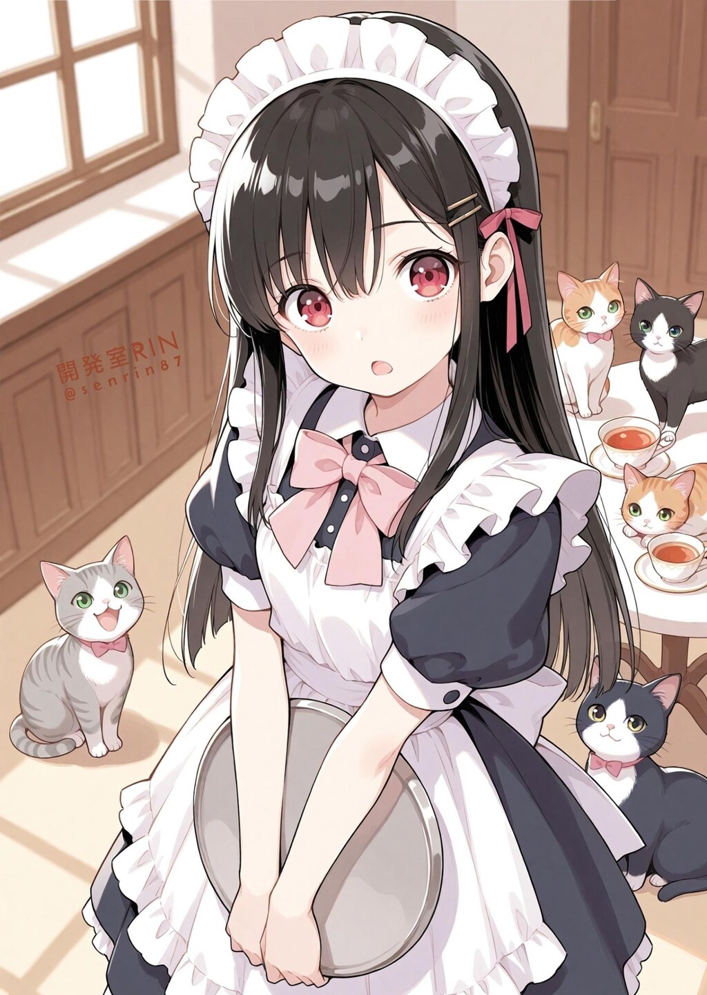 メイド服🐈🐈‍⬛