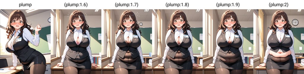 plumpの効き具合を検証してみる試みです