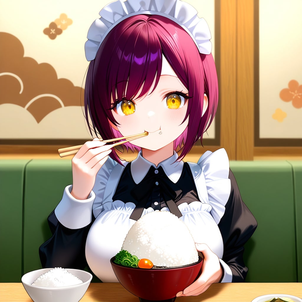 こんにちは（挨拶メイドの芽衣ちゃん）