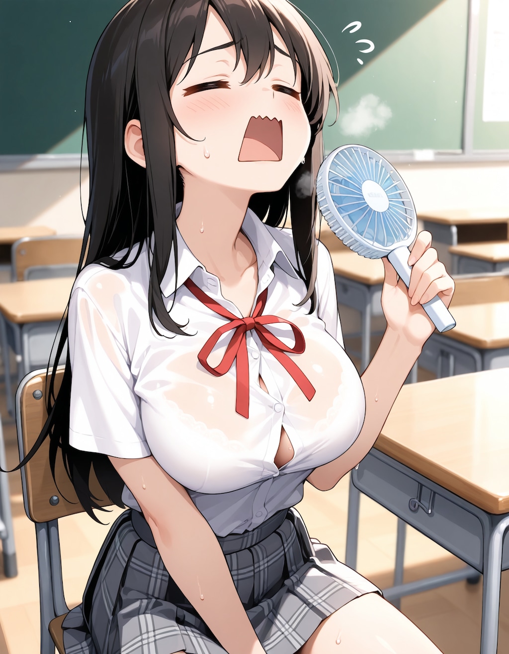 あついー