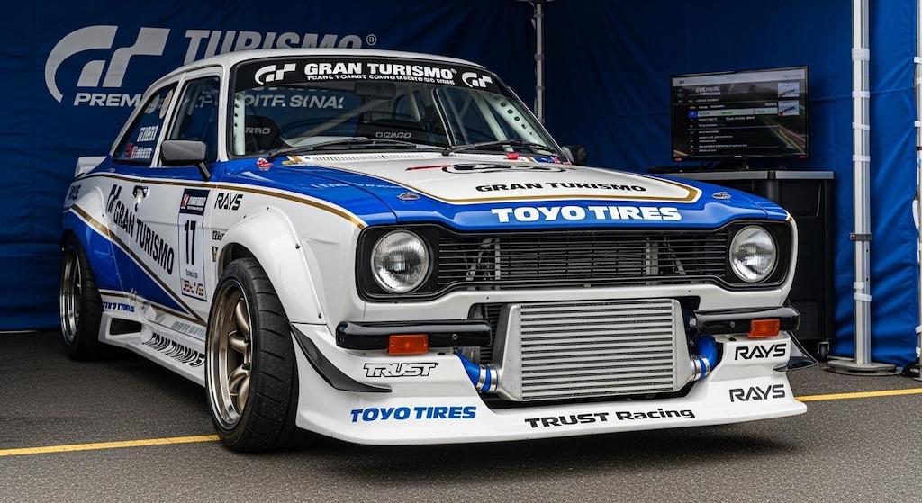 トーヨータイヤフォードエスコートのドリ車