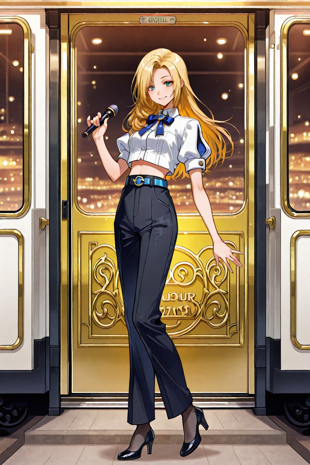 かっこかわいいフランス令嬢エミリー・シーニュのバスガイド