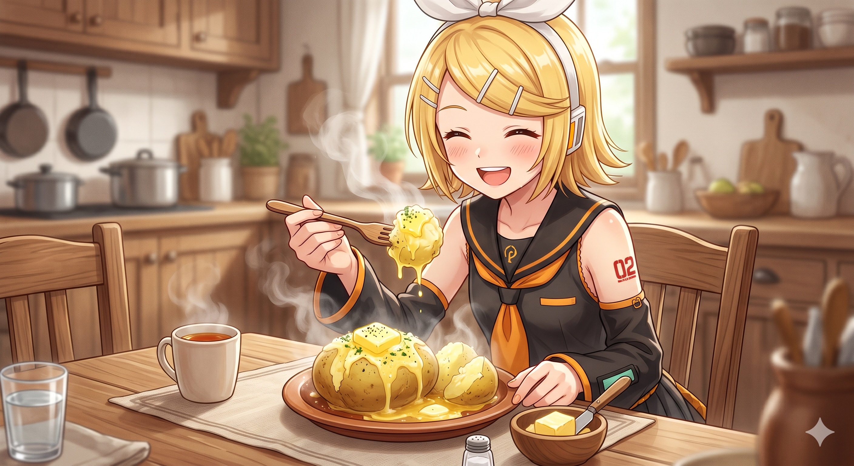 バターたっぷり🥔 | の人気AIイラスト・グラビア