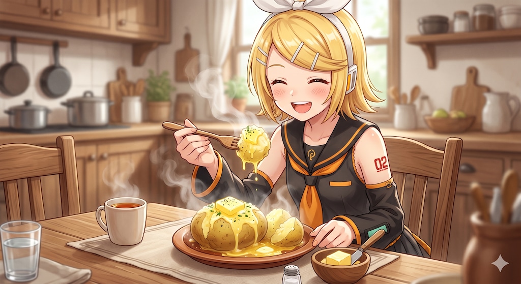バターたっぷり🥔