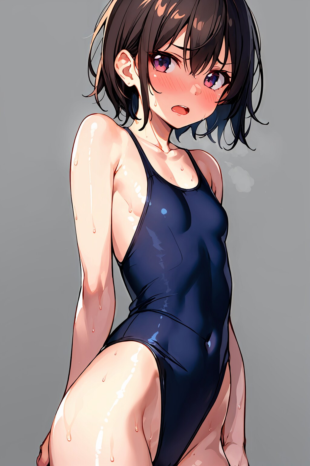ハイレグなスクール水着