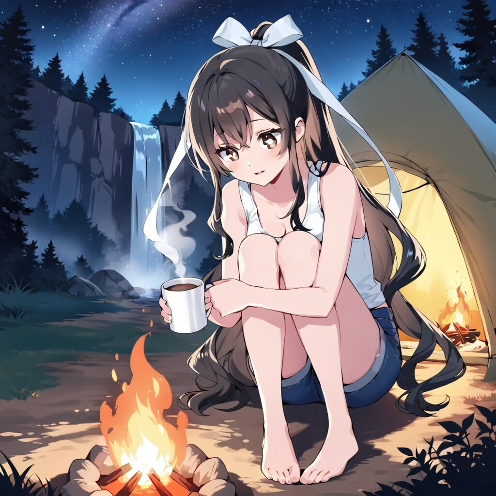 都会を離れてソロキャンプ