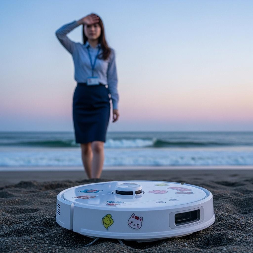 あれ、昨日までオフィスを掃除してたはずなのに…【無人島サバイバル】