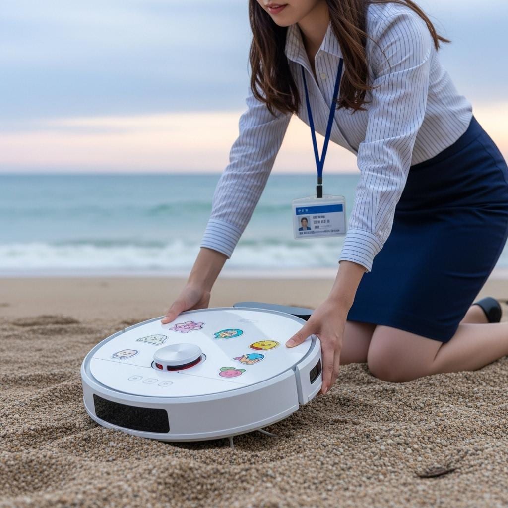 あれ、昨日までオフィスを掃除してたはずなのに…【無人島サバイバル】