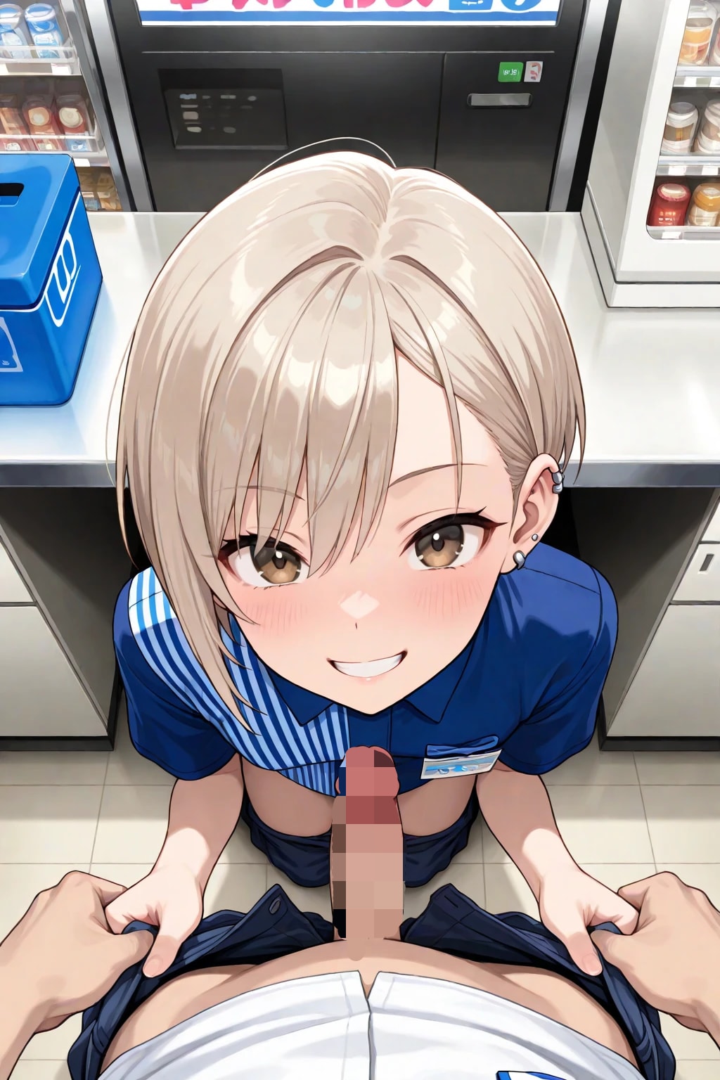 深夜のコンビニバイト