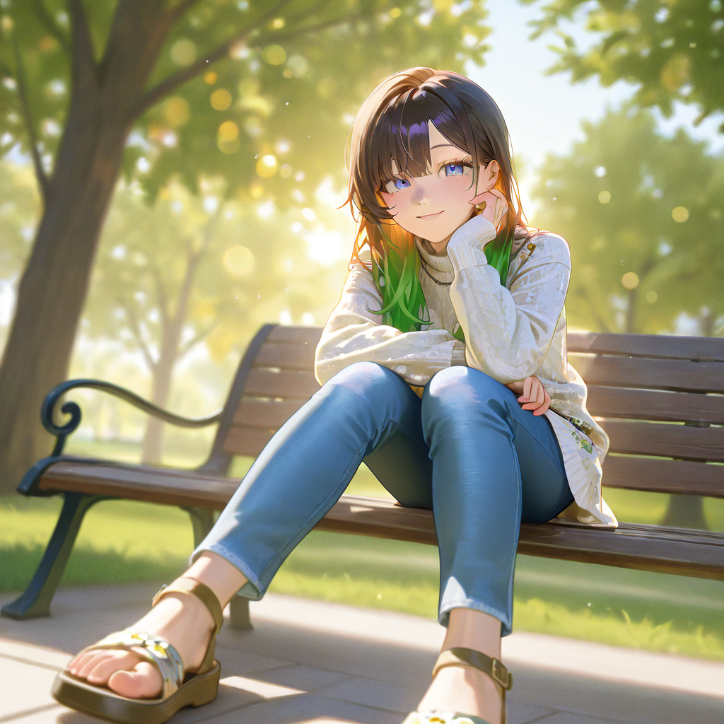 公園のお姉さん