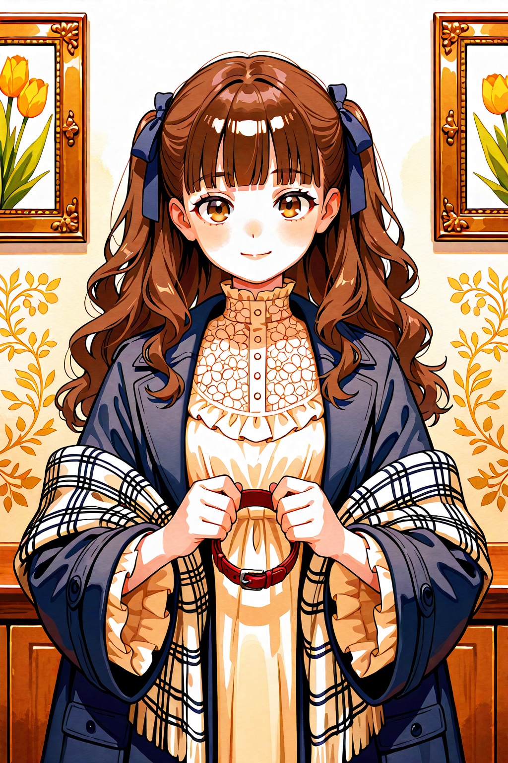 あなたはこれを着けてね