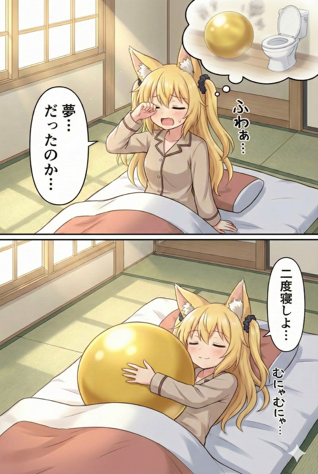 ミラ様痛め（ニラ玉炒め）