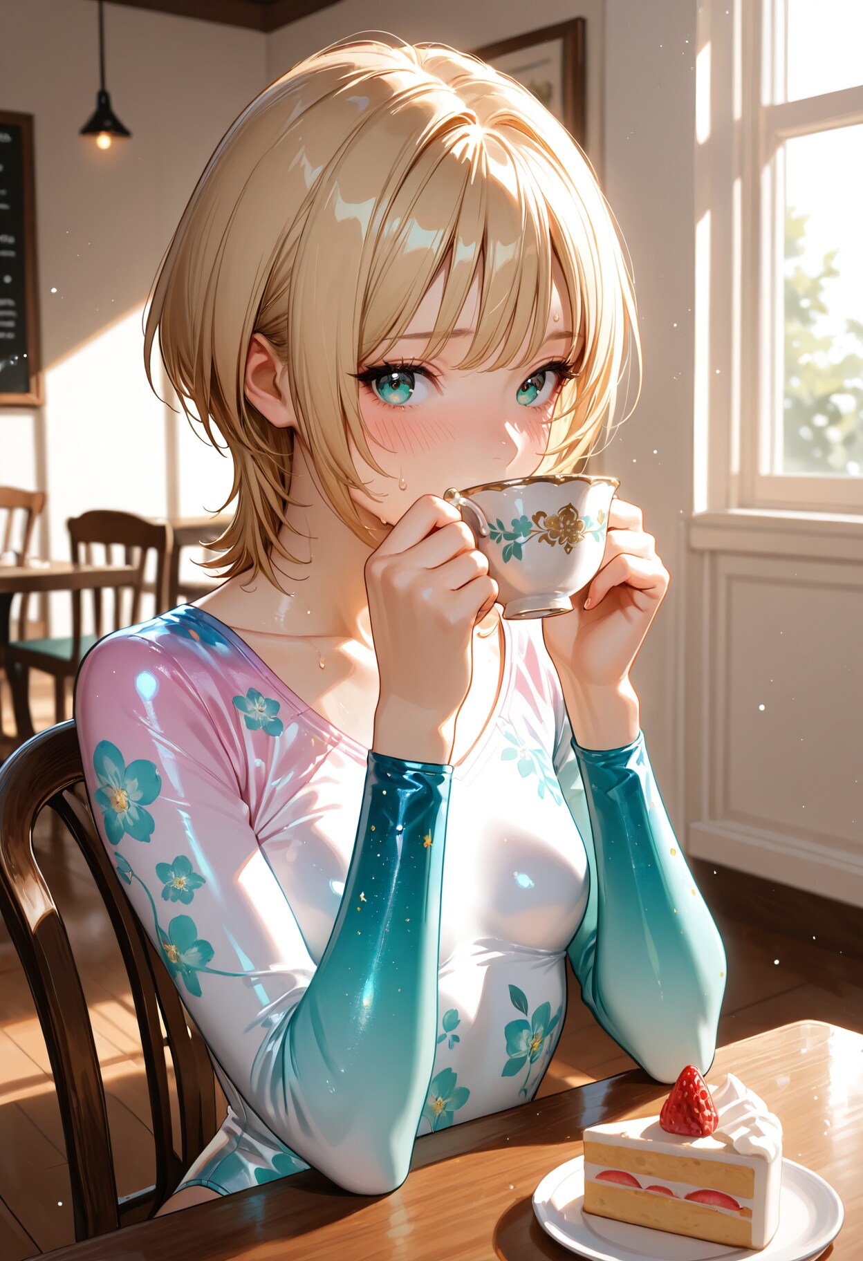 SDXLで新体操陽キャちゃん。