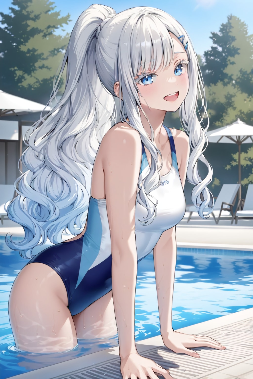 competitive swimwear | の人気AIイラスト・グラビア