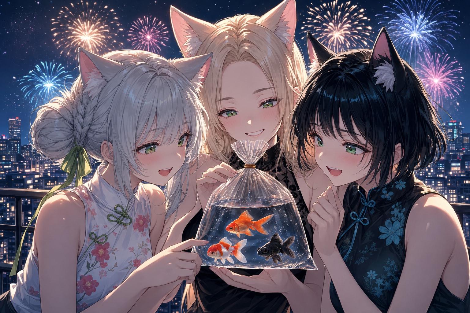 夏祭りでお招きしたこの子たち、大事にするからね（手伝ってね！）