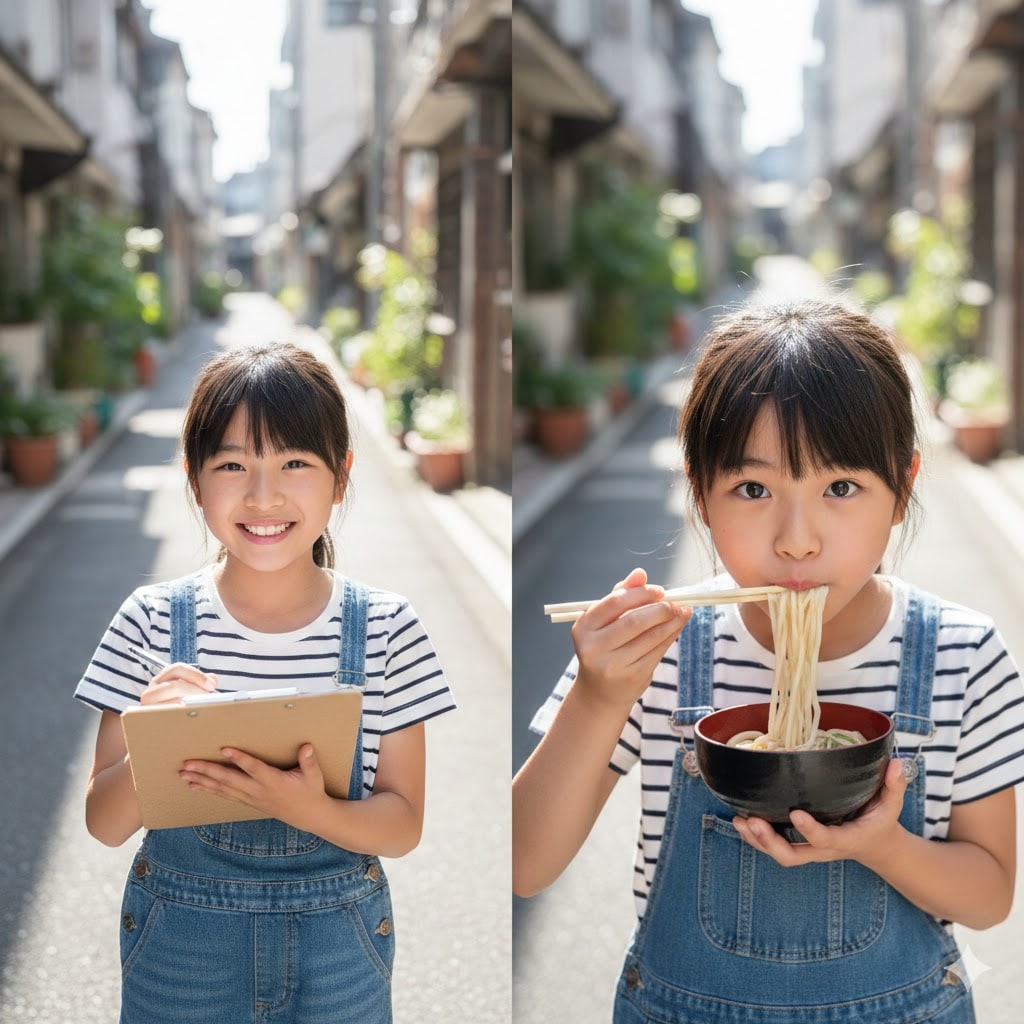 街角・年代別うどん意識調査