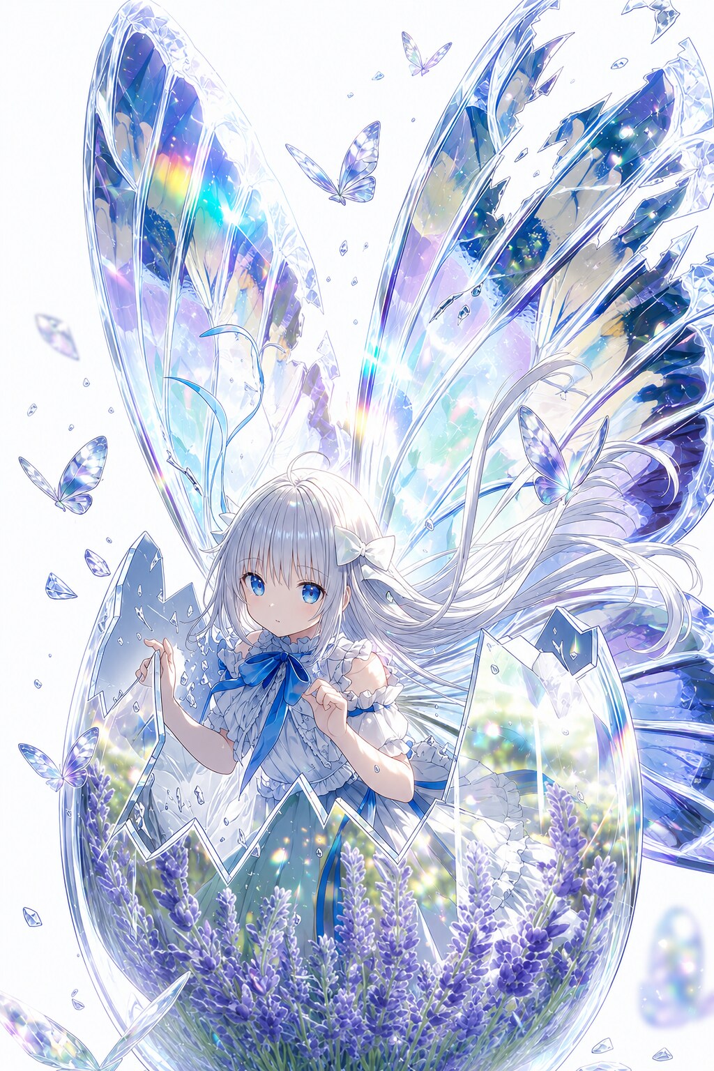 羽化する勇気 | の人気AIイラスト・グラビア