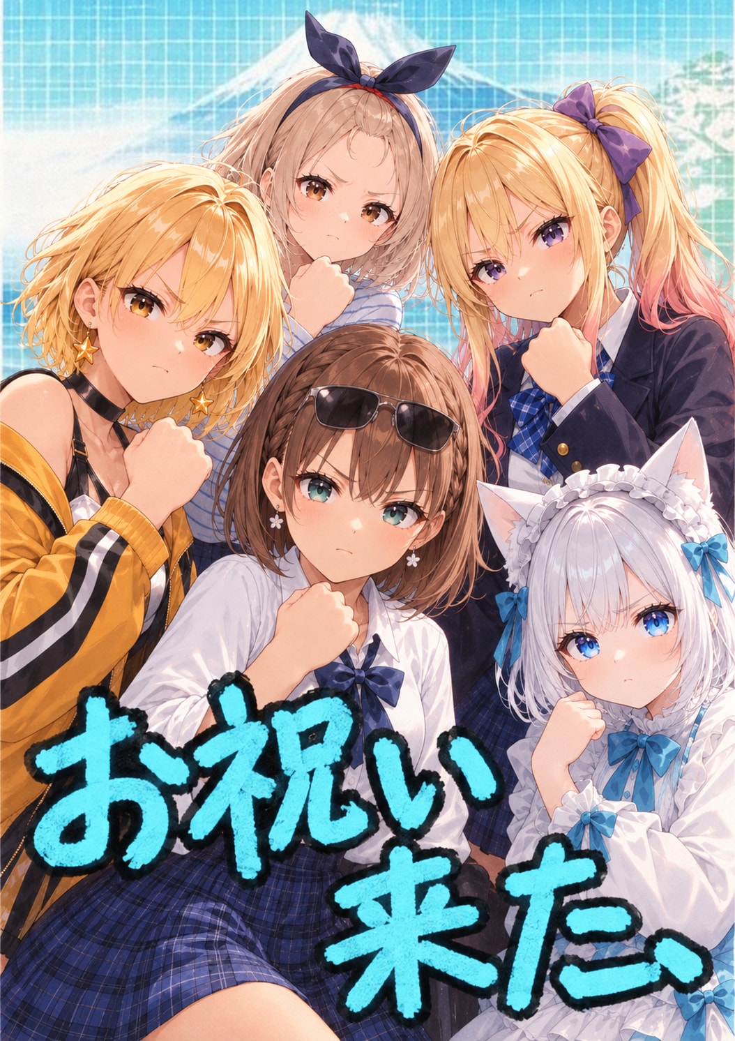 お祝い来た【お祝いお礼】 | の人気AIイラスト・グラビア