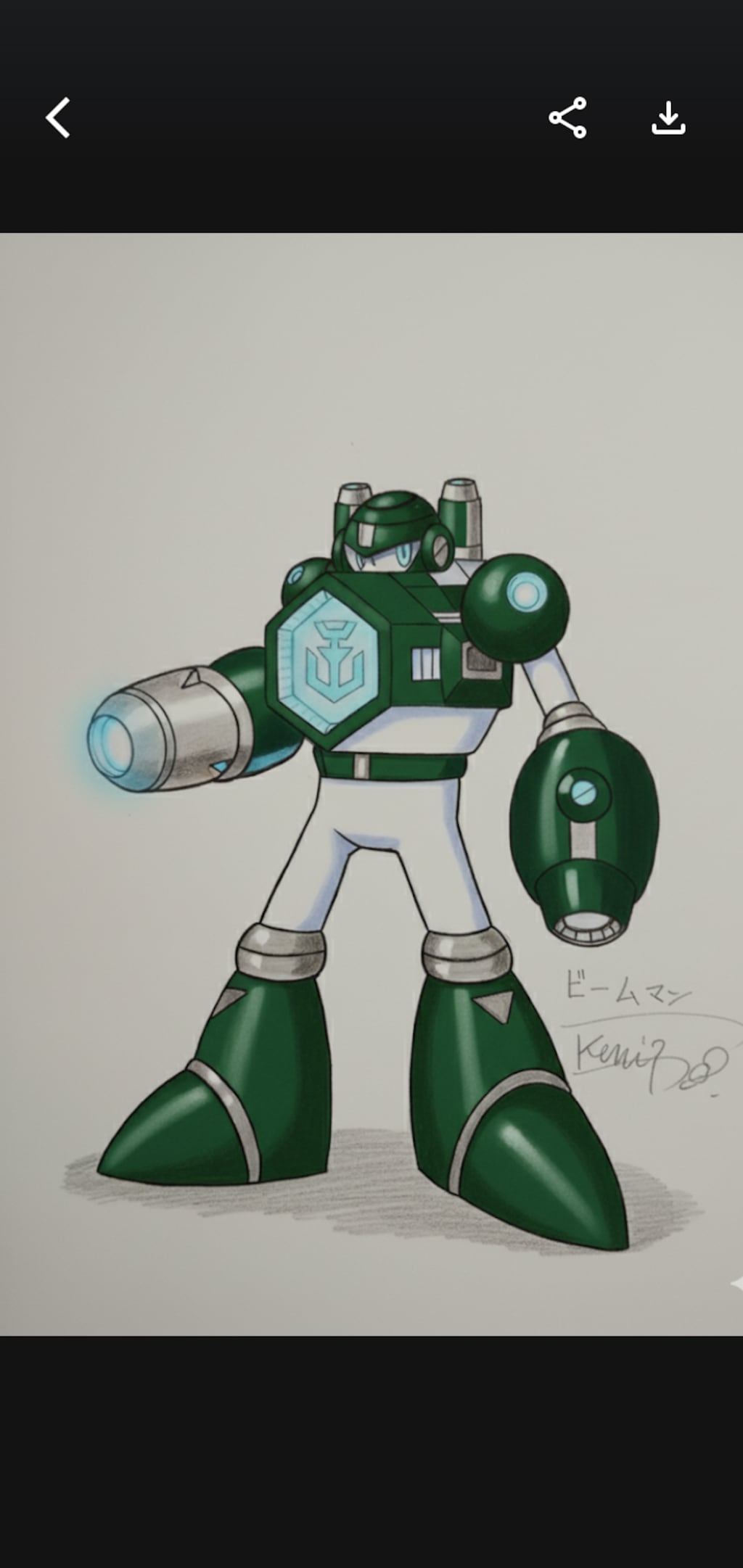 Dr.ケイオスの　　　　　　　　　オリジナルナンバーズロボット。