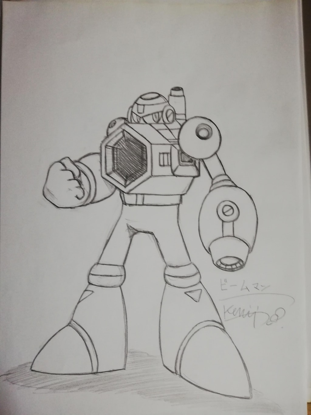 Dr.ケイオスの　　　　　　　　　オリジナルナンバーズロボット。