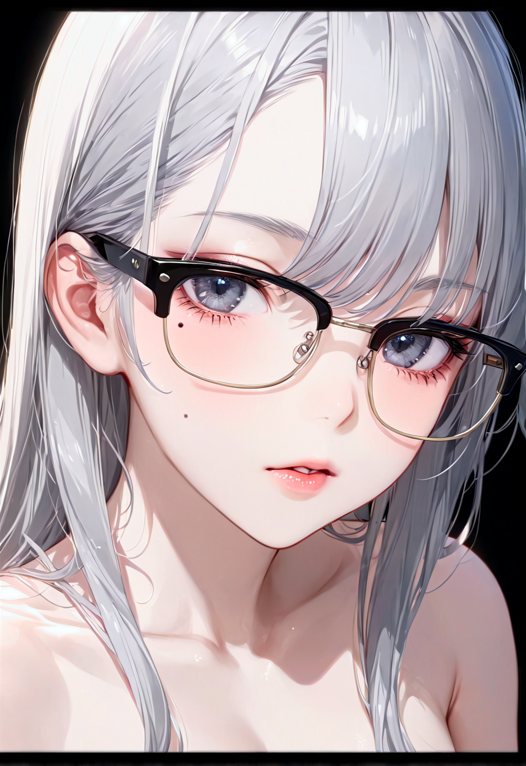 ブロー型ハーフリム