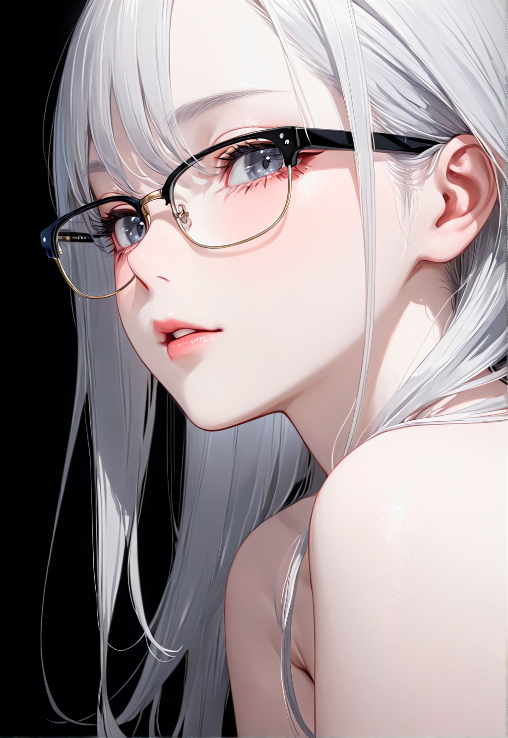 ブロー型ハーフリム