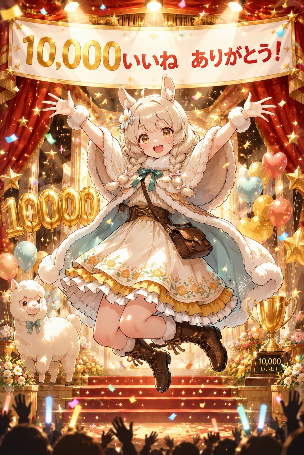 10,000いいね　ありがとう！