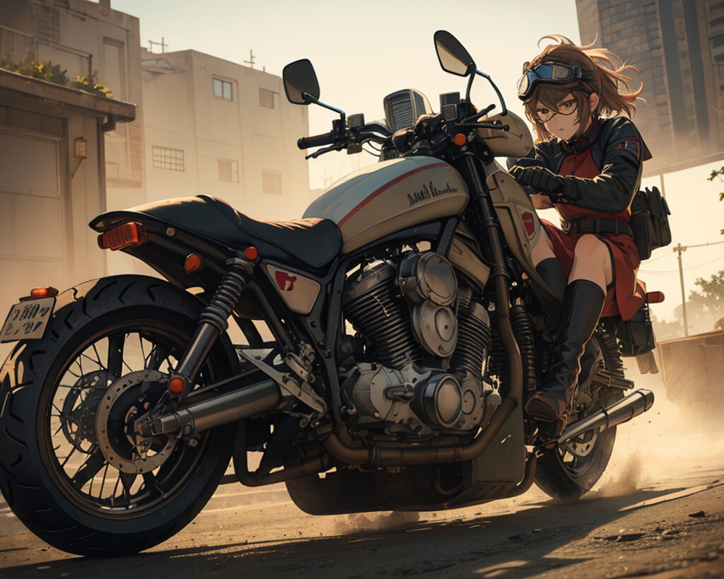 AIの考える「ダイナミックなバイクの乗り方」