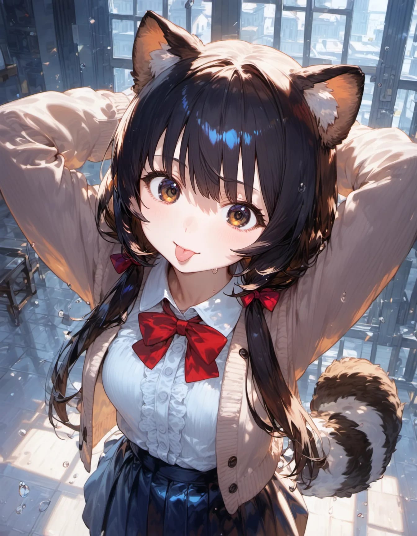 Mischief in the Morning Light | の人気AIイラスト・グラビア