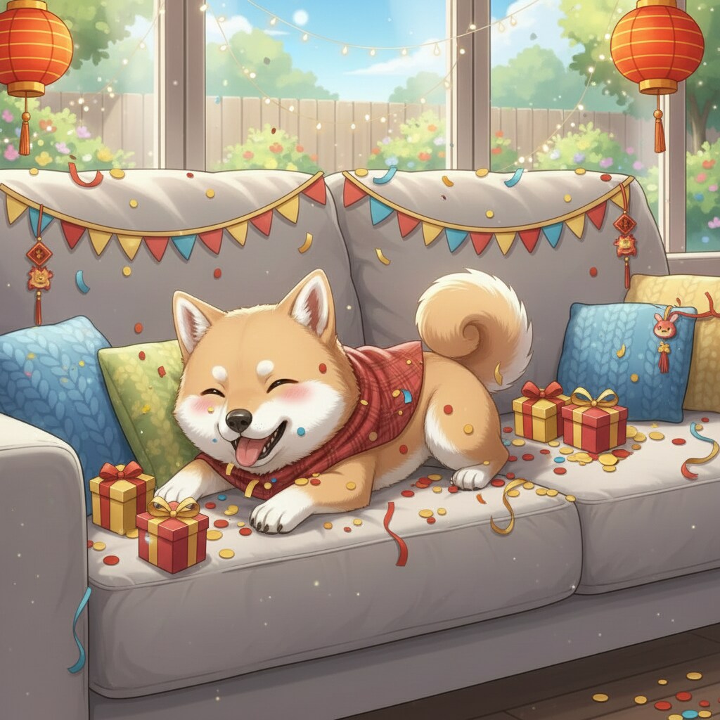 年末年始のわんこ🐶