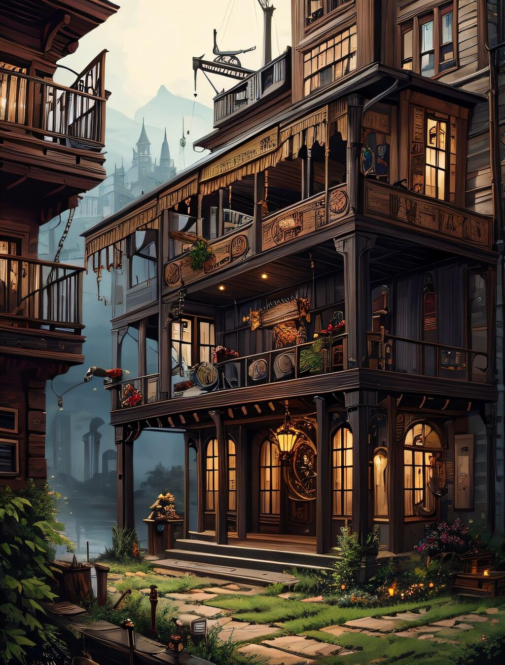 魔法界のショッピング街Vlo3