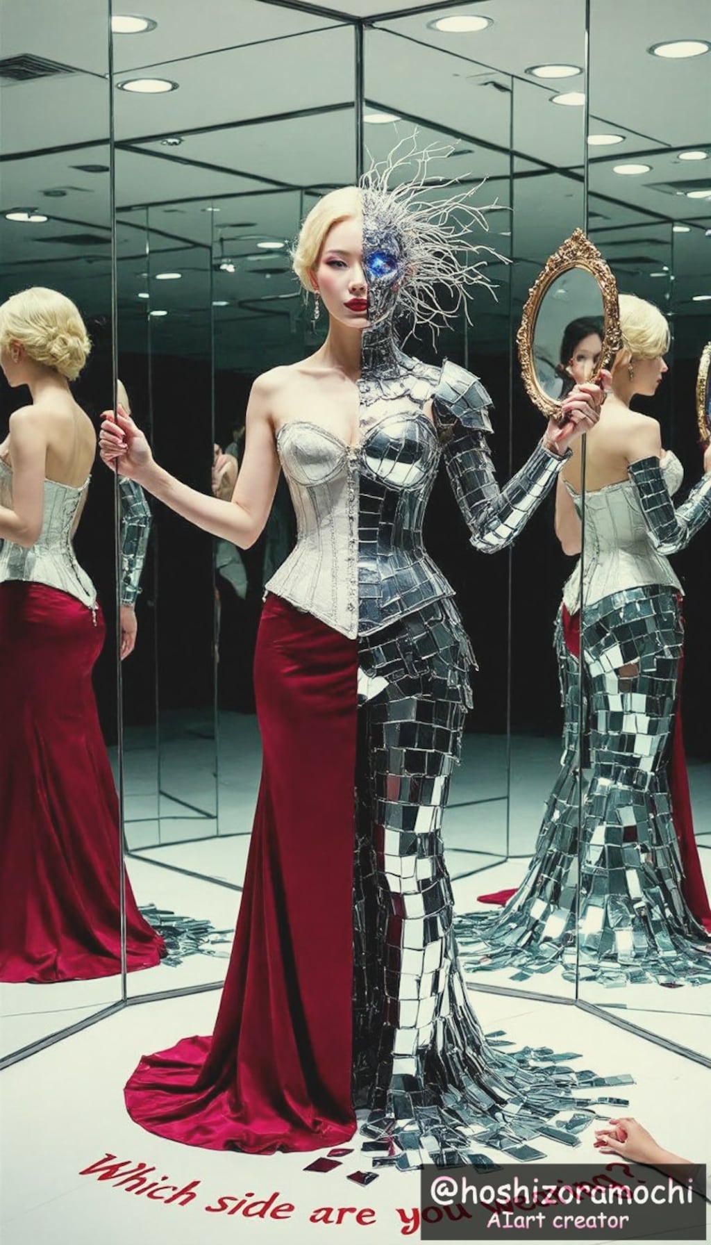 Mirror of Madness, a Dimensional Designer that Reflects the Other Side of Beauty